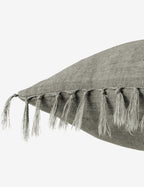 Brio Linen Pillow | Handmade with Tasseled Ends