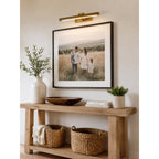 Jaeger Linear LED Brass Picture Light