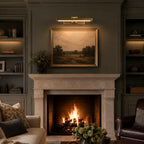 Jaeger Linear LED Brass Picture Light