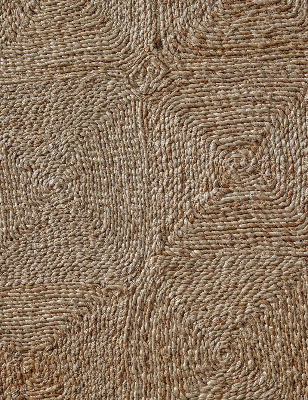 Haven Handmade Jute Rug | Handwoven Grid Design by Jake Arnold