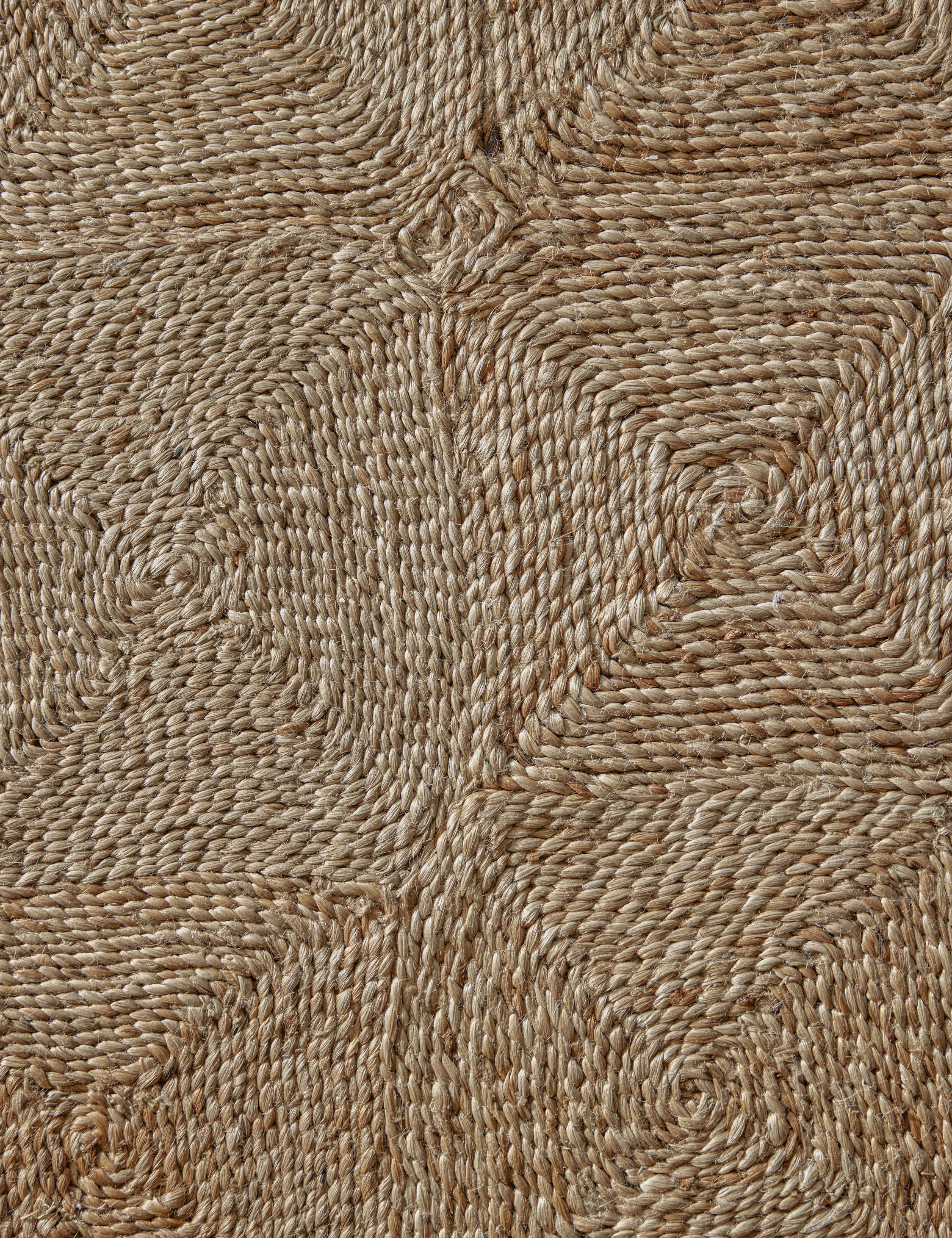 Haven Handmade Jute Rug | Handwoven Grid Design by Jake Arnold