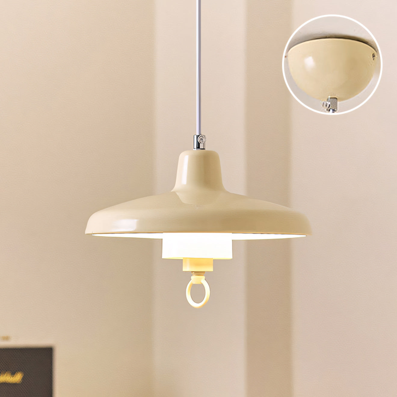 Jasper Nordic Saucer LED Pendant Lamp