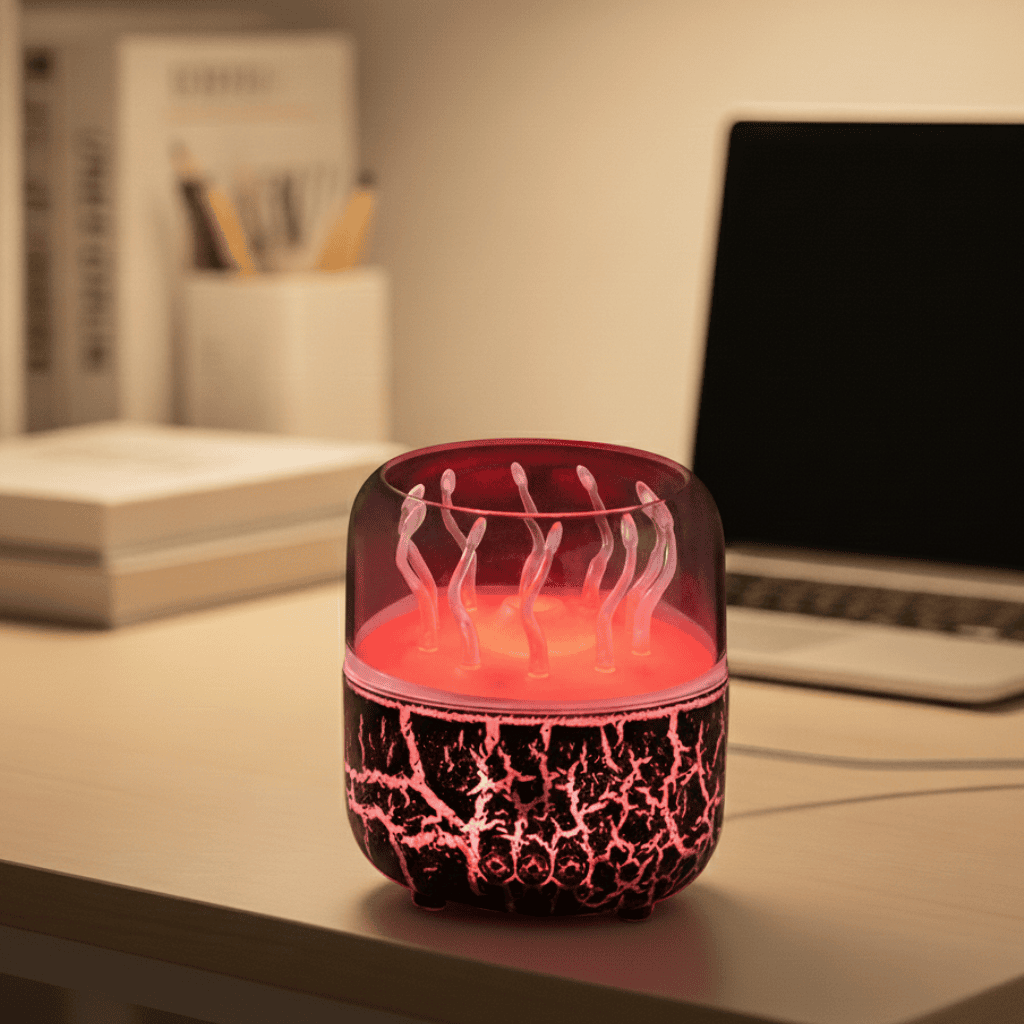 Mini Humidifier Jellyfish Design ABS Cool Mist Aromatherapy
