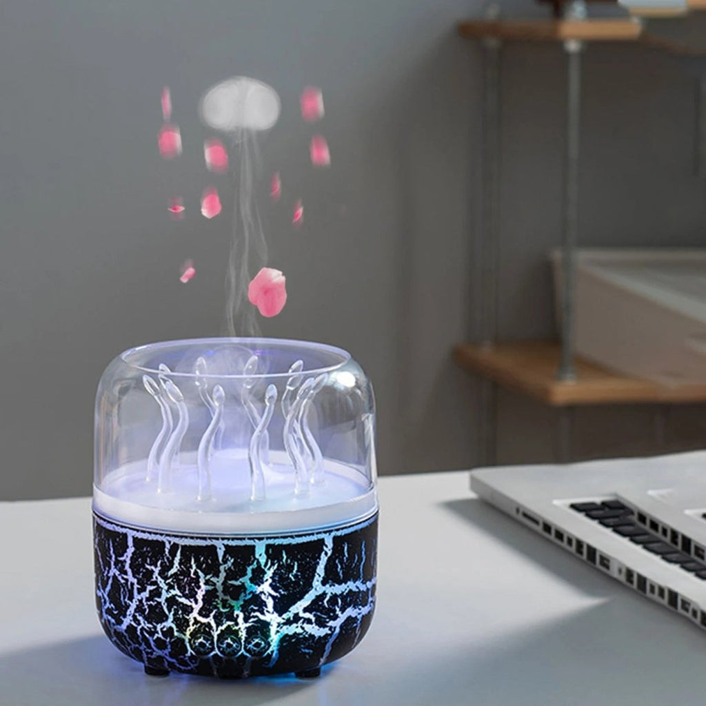 Mini Humidifier Jellyfish Design ABS Cool Mist Aromatherapy