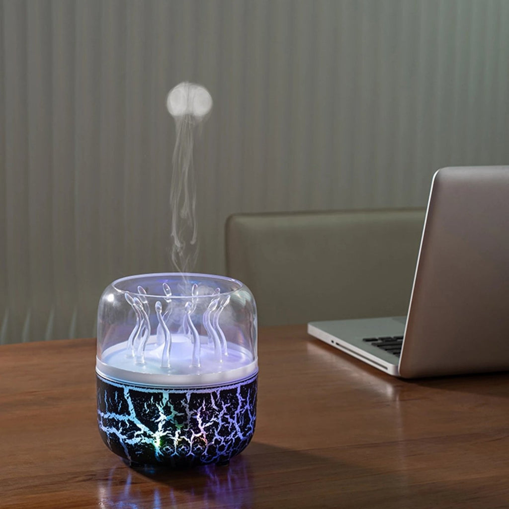 Mini Humidifier Jellyfish Design ABS Cool Mist Aromatherapy
