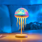 Jellyfish Projector Lamp, USB Rechargeable, 1000mAh Battery, 7 Color LED