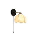 Farmhouse Wood-Backed Dome Wall Sconce