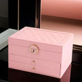 Jewelry Box, Multi Layer Design, Multiple Compartments, Drawer Storage