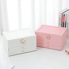 Jewelry Box, Multi Layer Design, Multiple Compartments, Drawer Storage