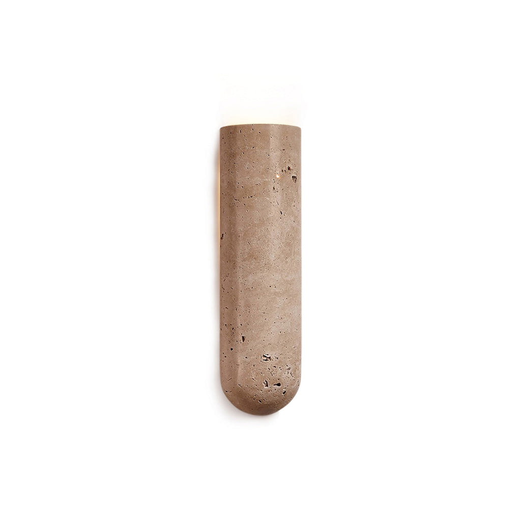 Travertine Up & Down Wall Sconce