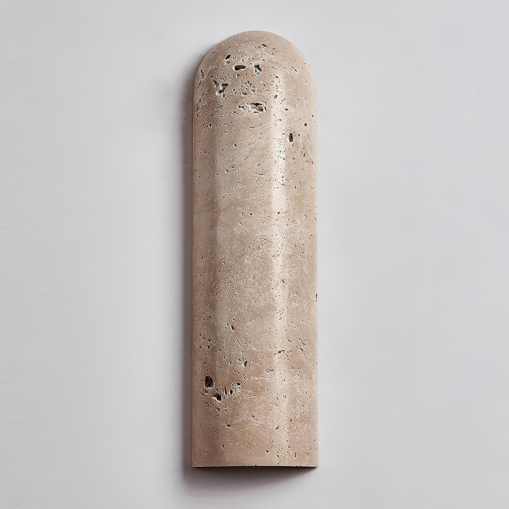 Travertine Up & Down Wall Sconce