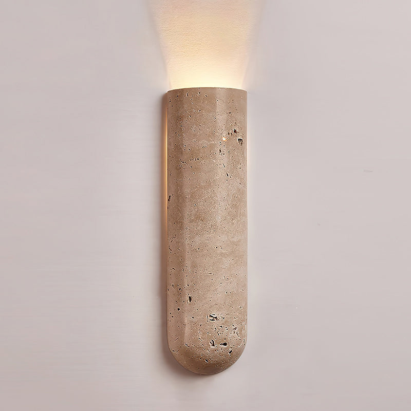 Travertine Up & Down Wall Sconce