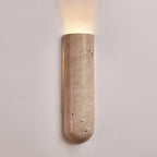 Travertine Up & Down Wall Sconce