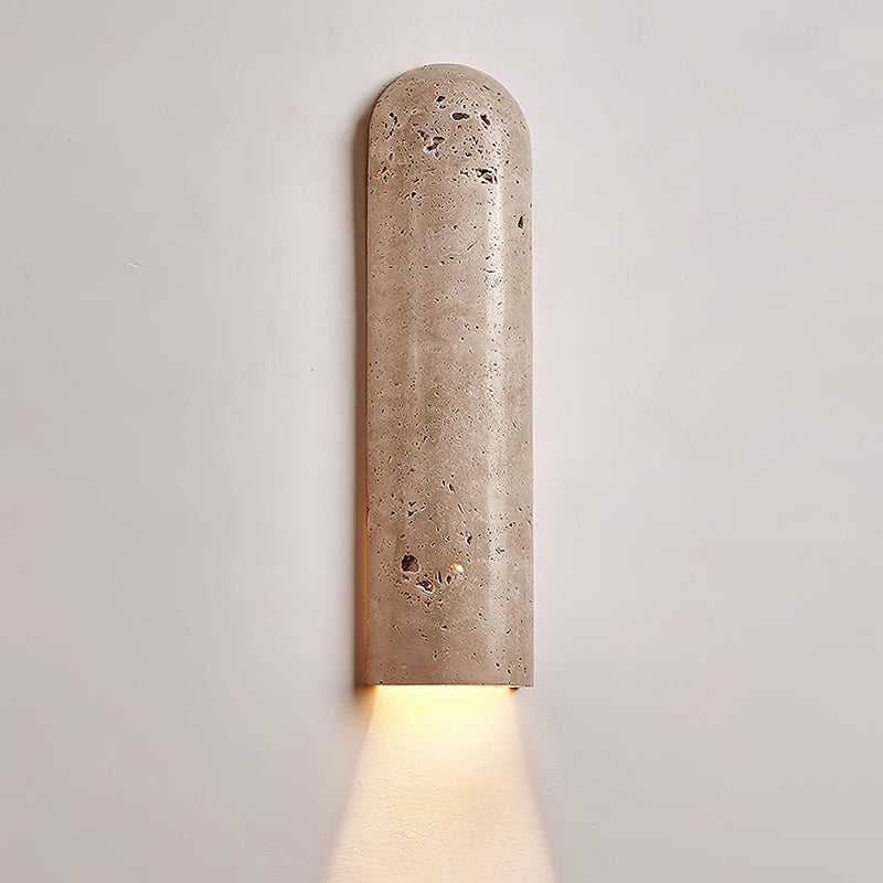 Travertine Up & Down Wall Sconce
