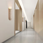 Travertine Up & Down Wall Sconce