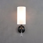 Fabric Column Torch Wall Sconce