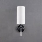 Fabric Column Torch Wall Sconce