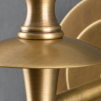 Fabric Column Torch Wall Sconce