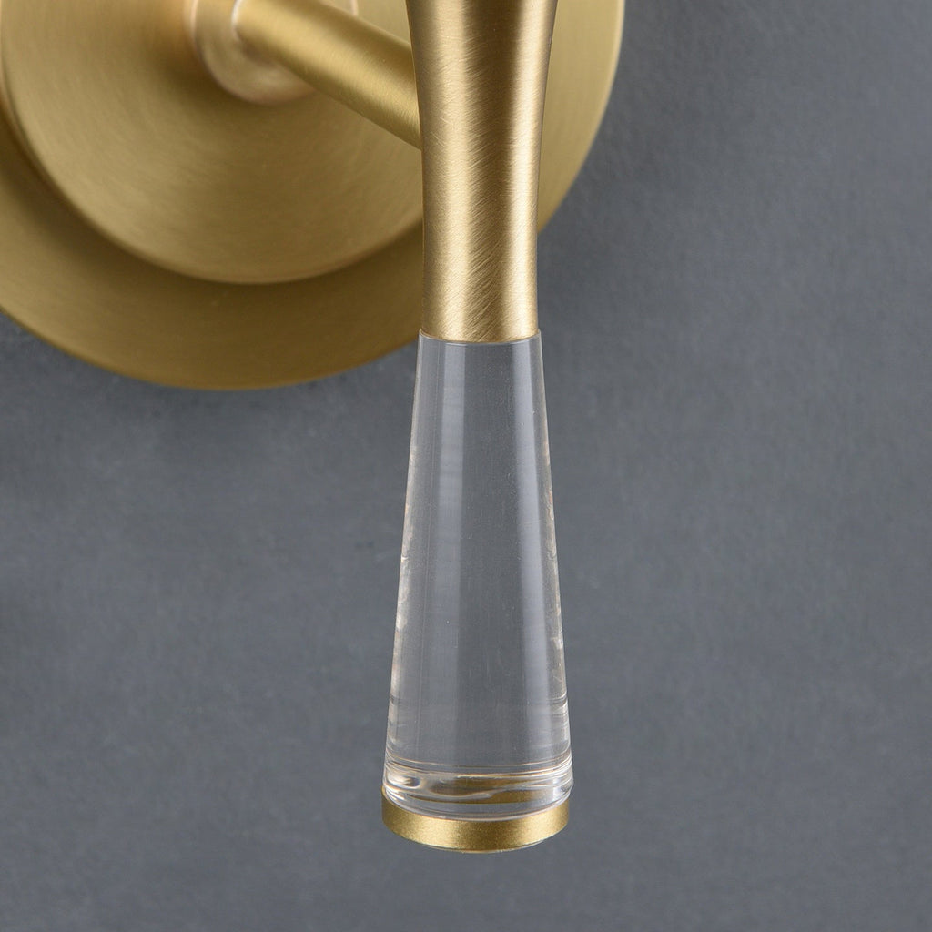 Milk Glass Torch Globe Wall Sconce