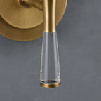 Milk Glass Torch Globe Wall Sconce