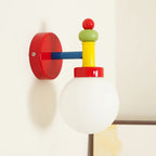 Playful Art Wall Lamp for Kids' Rooms