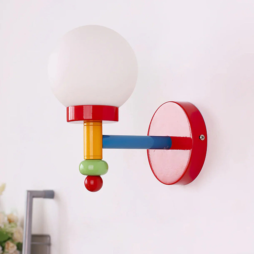 Playful Art Wall Lamp for Kids' Rooms