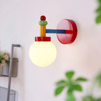 Playful Art Wall Lamp for Kids' Rooms