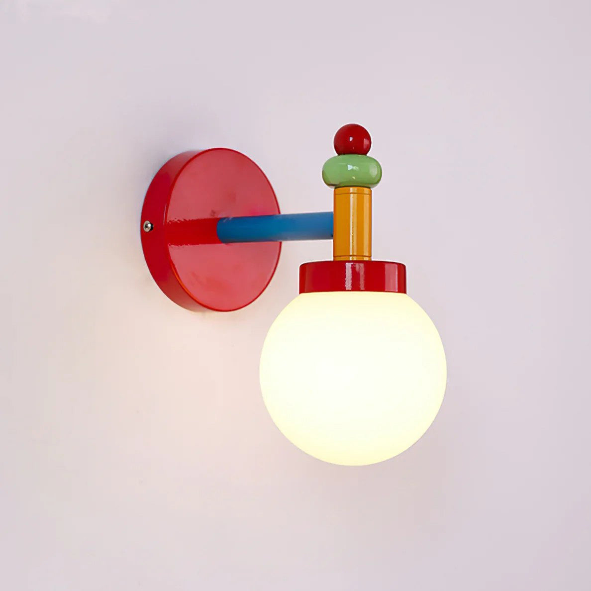 Playful Art Wall Lamp for Kids' Rooms