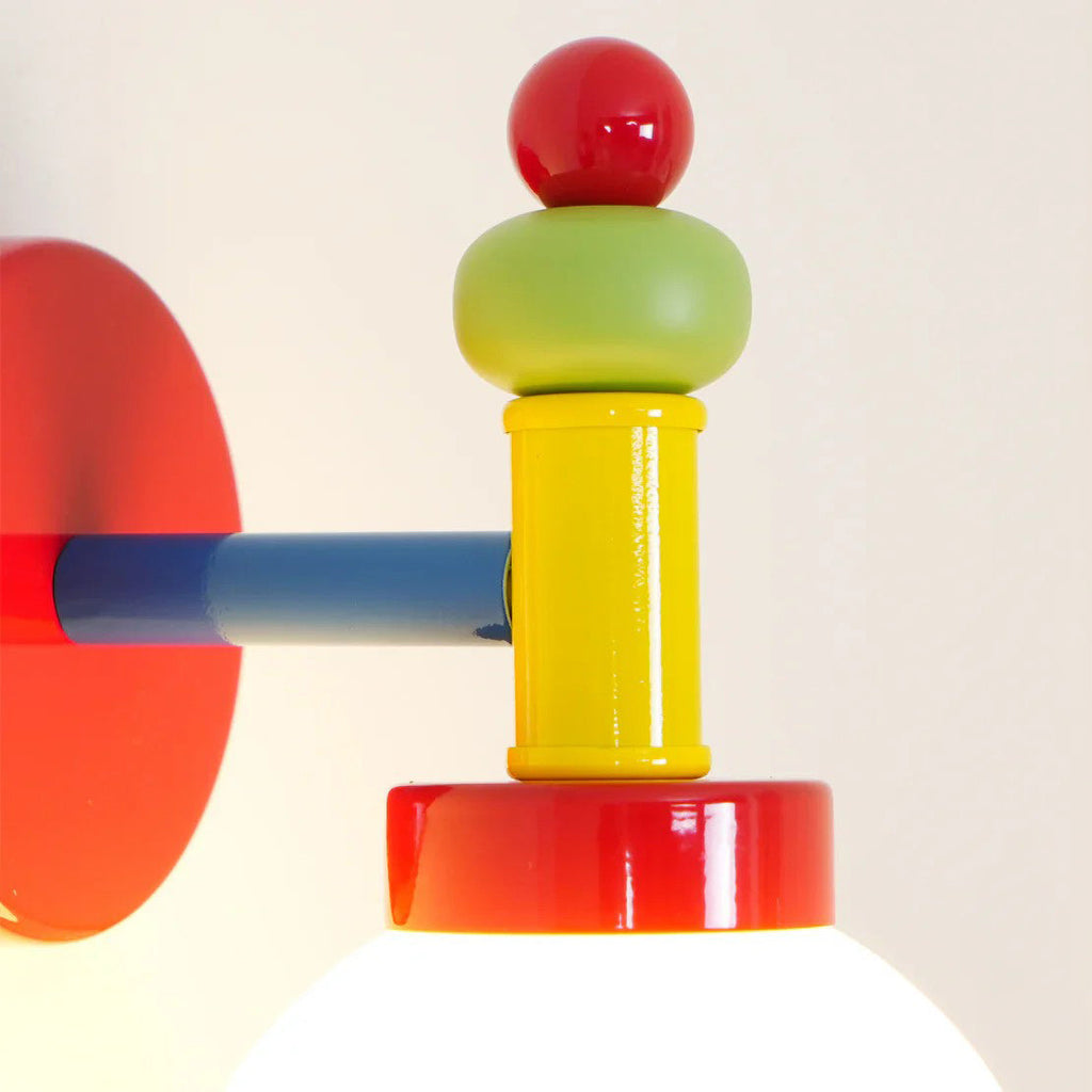 Playful Art Wall Lamp for Kids' Rooms