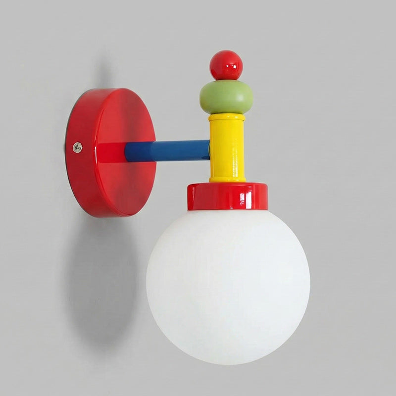 Playful Art Wall Lamp for Kids' Rooms