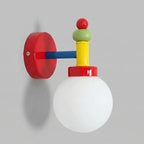 Playful Art Wall Lamp for Kids' Rooms