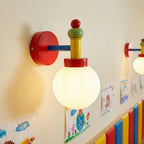 Playful Art Wall Lamp for Kids' Rooms