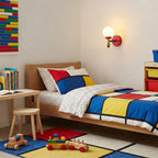 Playful Art Wall Lamp for Kids' Rooms
