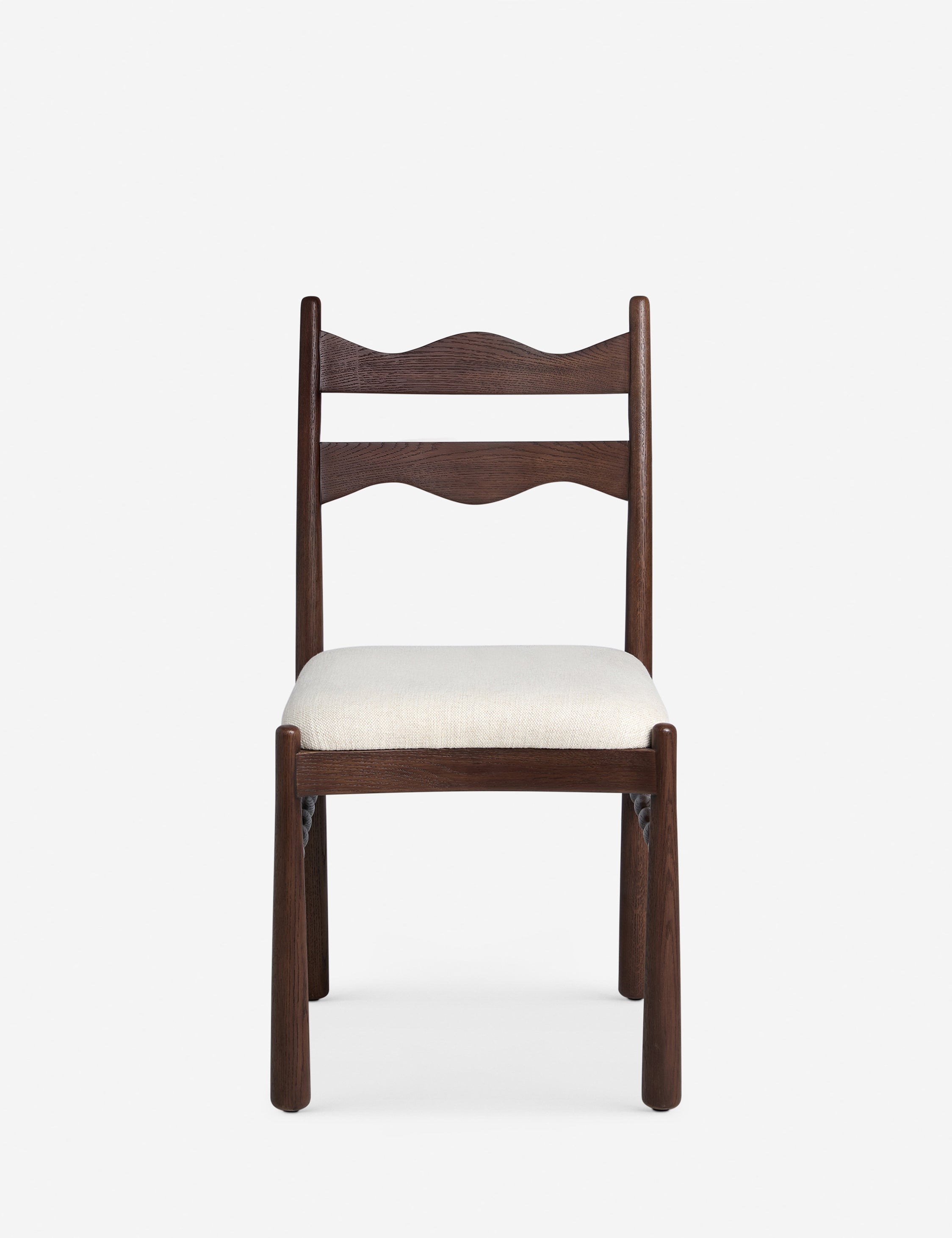 Kairo Dining Chairs (Set of 2) | Upholstered Seat, Tapered Legs