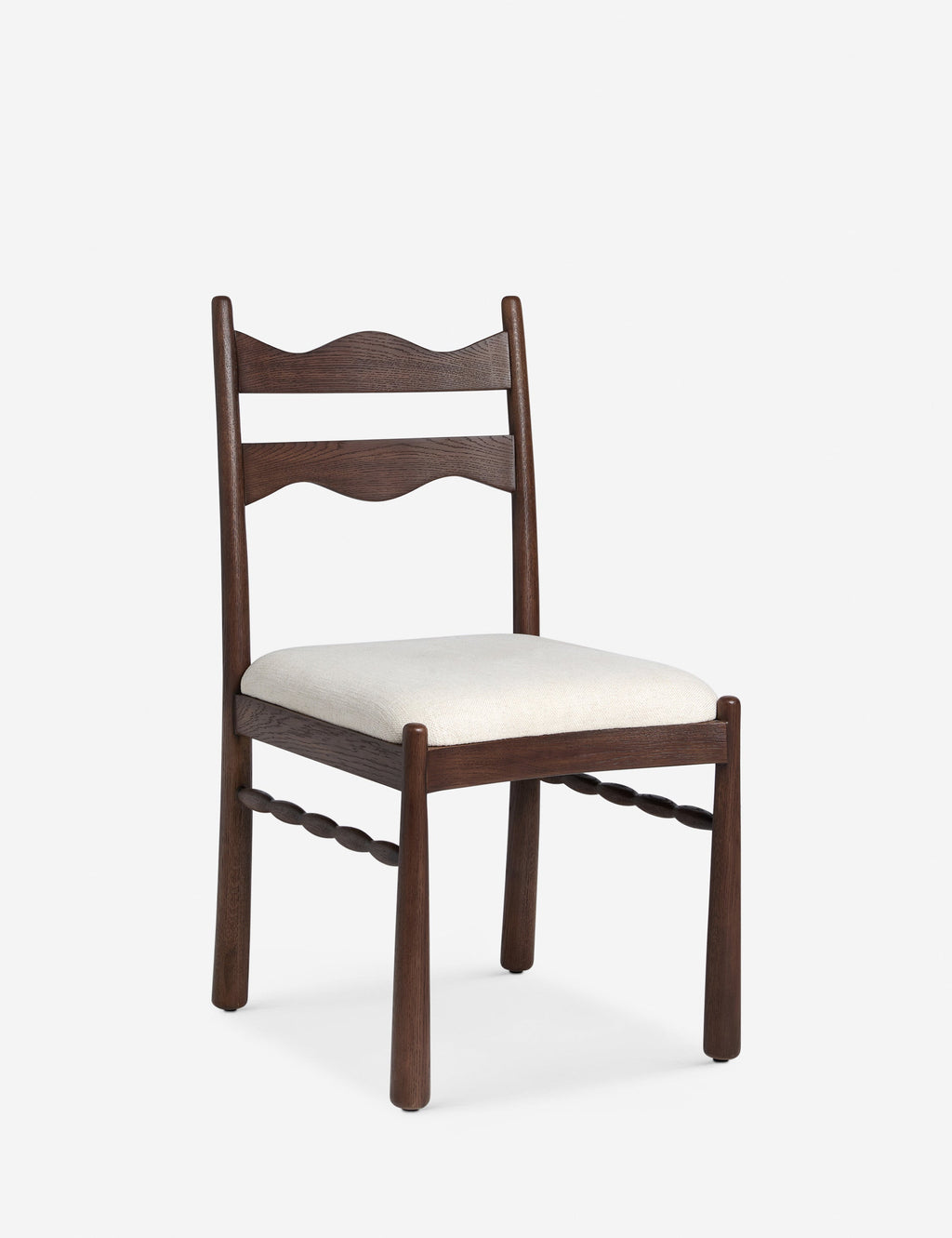 Kairo Dining Chairs (Set of 2) | Upholstered Seat, Tapered Legs