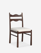 Kairo Dining Chairs (Set of 2) | Upholstered Seat, Tapered Legs