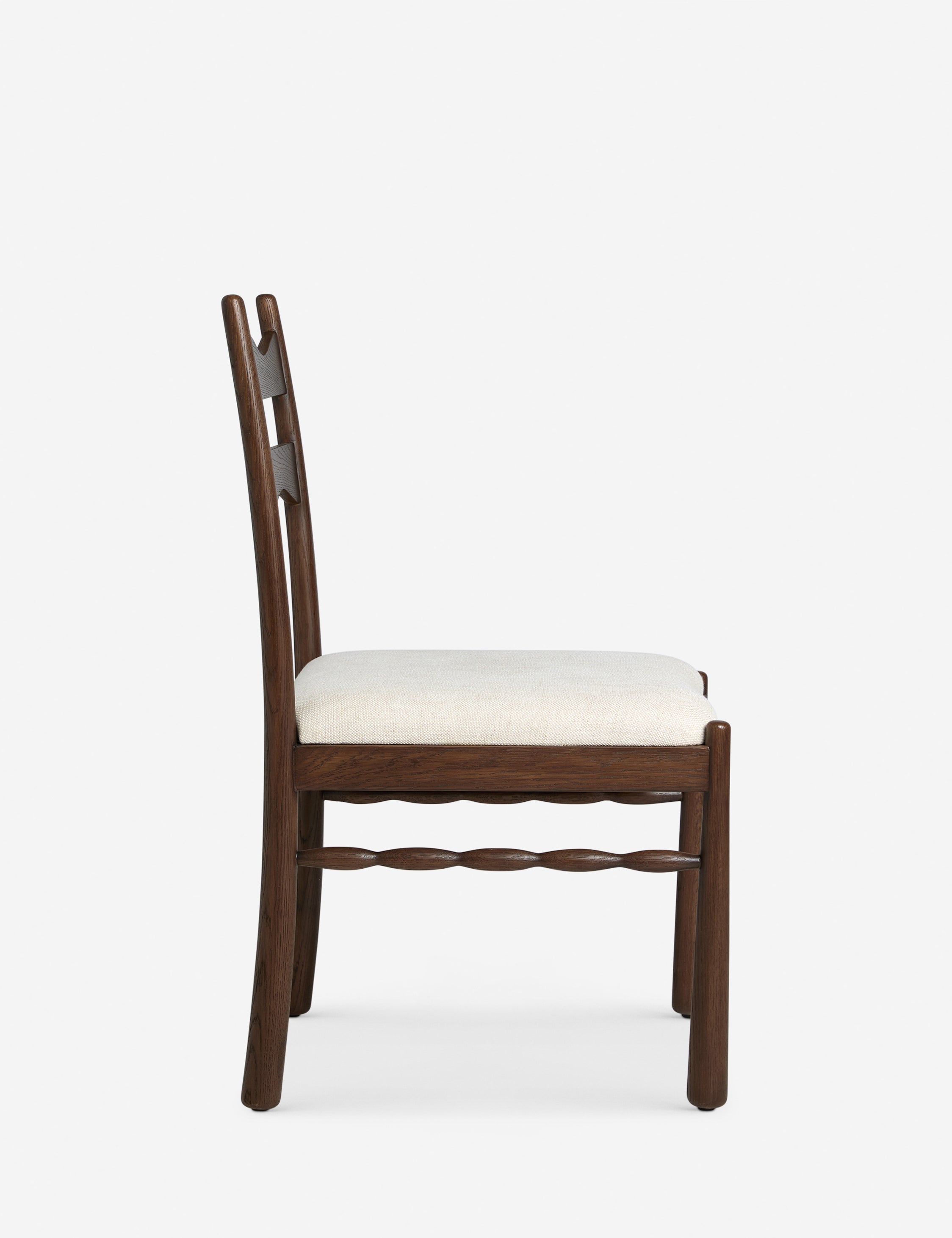 Kairo Dining Chairs (Set of 2) | Upholstered Seat, Tapered Legs