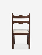 Kairo Dining Chairs (Set of 2) | Upholstered Seat, Tapered Legs