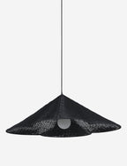 Kairo Pendant Light | Woven Wicker Design, Modern Silhouette