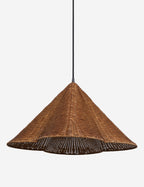 Kairo Pendant Light | Woven Wicker Design, Modern Silhouette