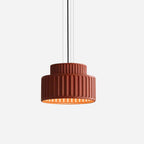 Aiko Pendant Lamp | Modern Classic Design, Pleated Resin Shade