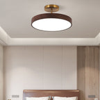 KansoPure: Japanese LED Ceiling Light with Wooden Frame & Simple Design – Decorative for Living Room & Hallway