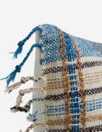 Kavi Throw Pillow | Hand Loomed Desi Wool, Geometric Patterns