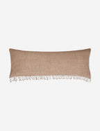 Kavi Throw Pillow | Hand Loomed Desi Wool, Geometric Patterns
