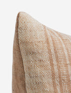 Kavi Throw Pillow | Hand Loomed Desi Wool, Geometric Patterns