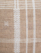 Kavi Throw Pillow | Hand Loomed Desi Wool, Geometric Patterns