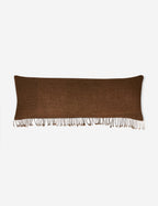 Kavi Throw Pillow | Hand Loomed Desi Wool, Geometric Patterns