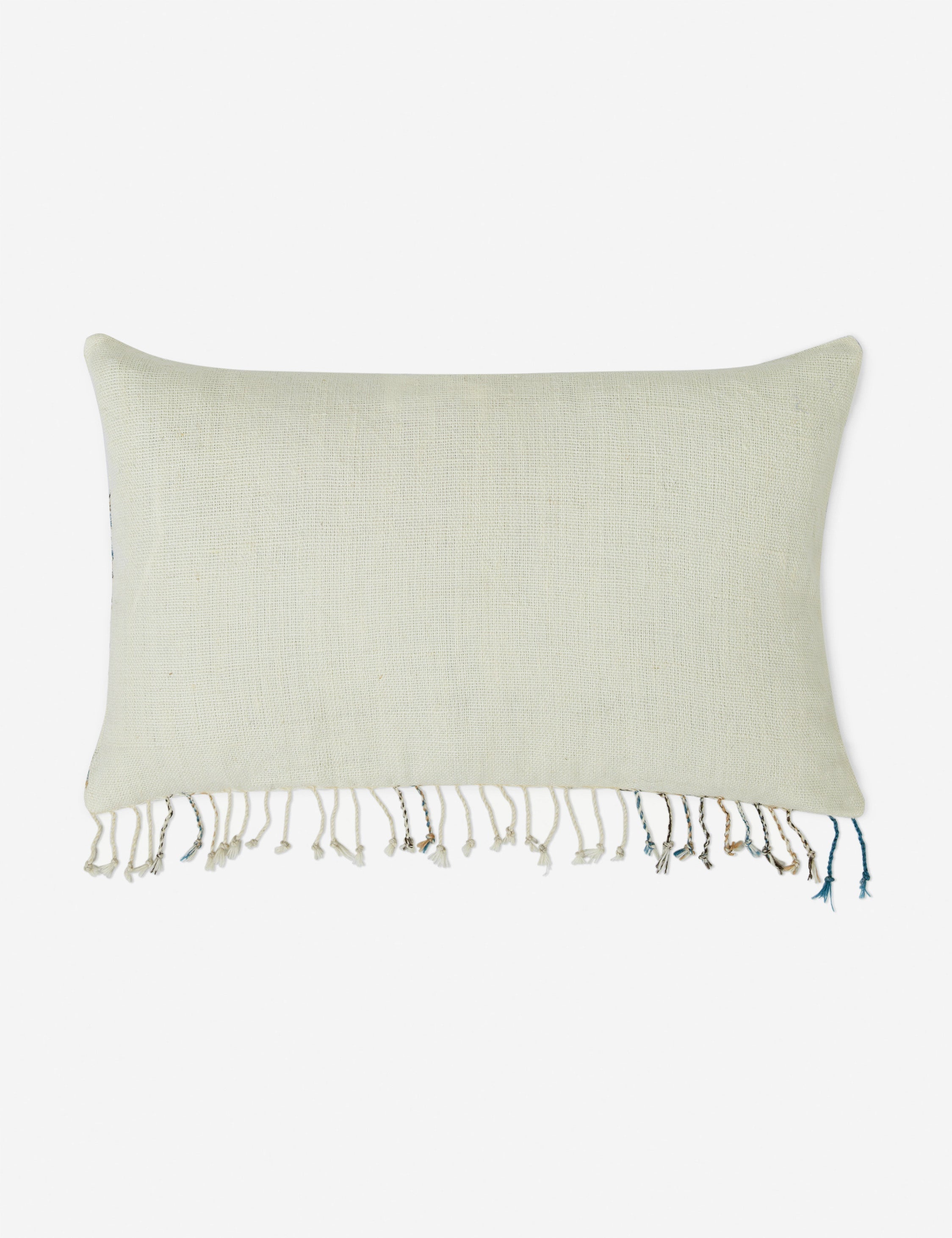 Kavi Throw Pillow | Hand Loomed Desi Wool, Geometric Patterns