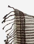 Kavi Throw Pillow | Hand Loomed Desi Wool, Geometric Patterns