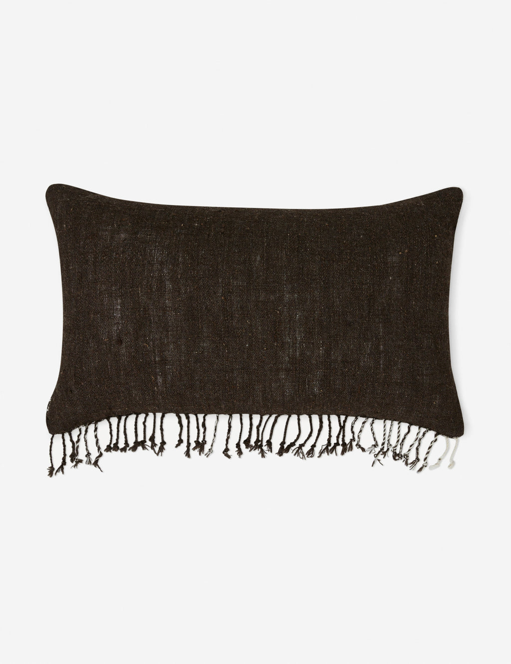 Kavi Throw Pillow | Hand Loomed Desi Wool, Geometric Patterns